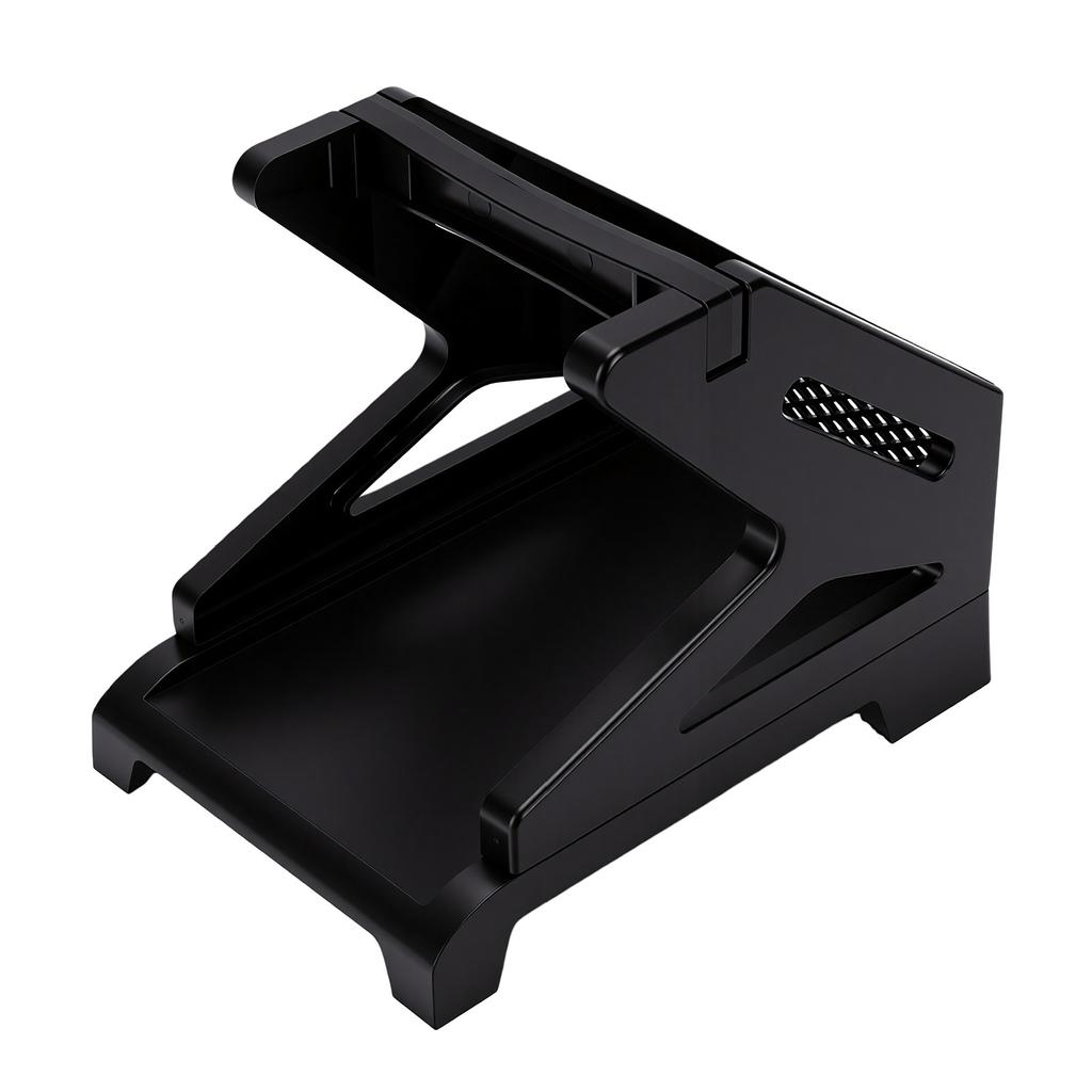 Label Holder for Rolls and Fan Fold Labels Compact Desktop Thermal Printer Label Stand