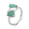 Silver Ring with Natural Emerald 2.008ct, Item Weight 3.01 Gr (2180135)