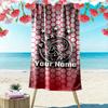 AFC Ajax Custom Name Print Beach Towel, Large Soft Quick Dry Towel for Beach Camping Swimming