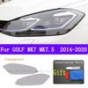 For Volkswagen VW Golf 7 MK7  Car Exterior Headlight Anti-scratch Front Lamp Tint TPU Protective Film Cover Repair Accessori
