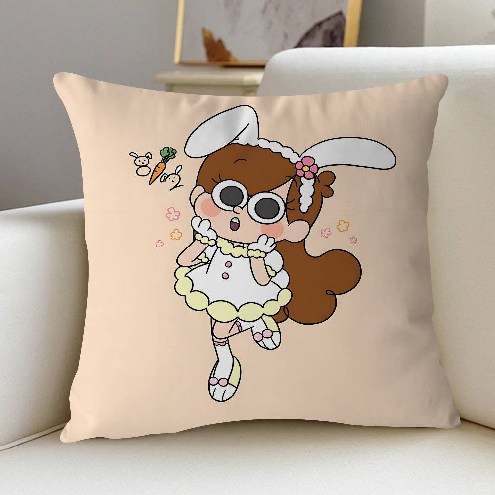 

Mabel P-Pines Decorative Room Aesthetics Pillow Case Home Decor Bedroom Sofa Bed Couch Pillow Cover 45x45 12x12Inch