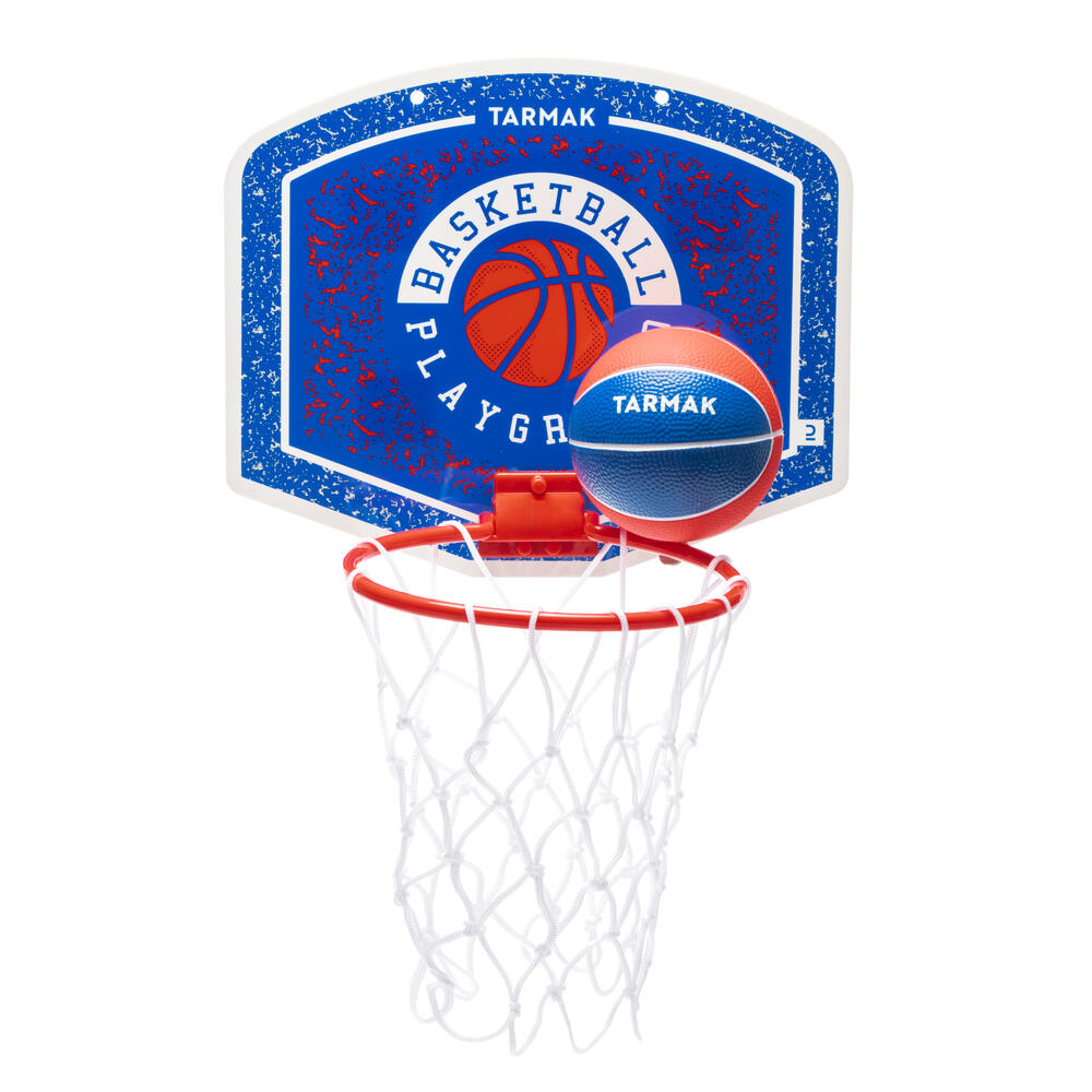 

DECATHLON Basketball Goals Frame ABS Resin, Plate Polypropylene Fiber, Ball Polyvinyl Chloride Indoor Kids Amusement темно-синий