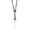 Anime Jujutsu Kaisen Fushiguro Toji Collar de Cosplay Unisex Colgante Espada Lanza de Tianri Gargantilla Joyería Accesorios Regalos 6