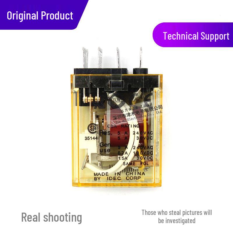 IDEC Izumi RN4S-NL-A220 Relay, Replaces RY4S-UL, AC220-240V Intermediate