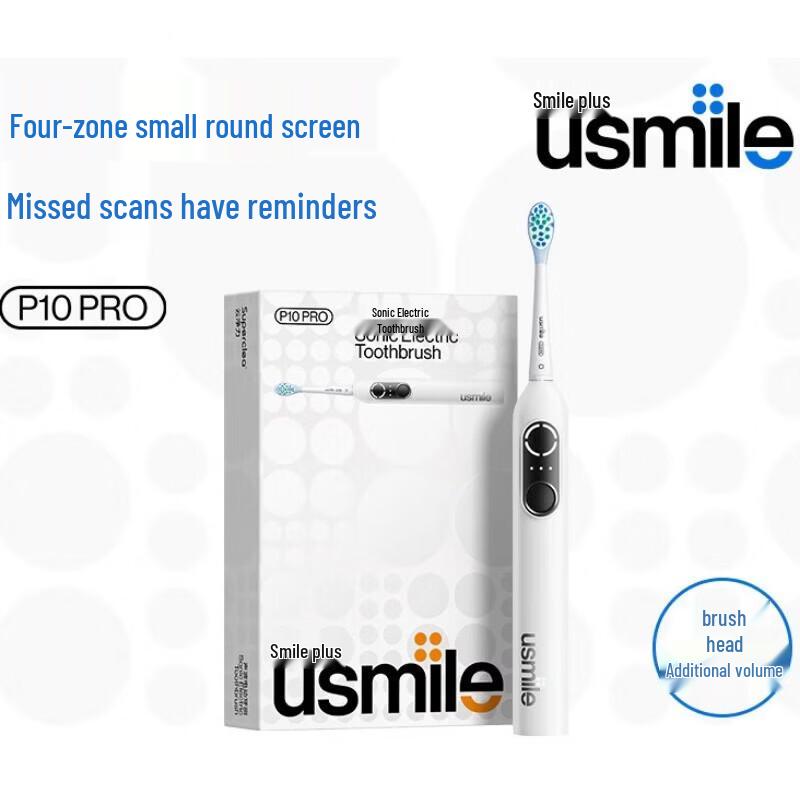 

Звуковая электрическая зубная щетка Usmile P10 PRO, штекер CN (адаптер в комплекте)