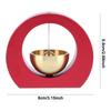 Car Metal Bell Car Ornament Bell Decorative Wind Bell for Home Office Coffee Shop Car Car Interior Decor Accessories