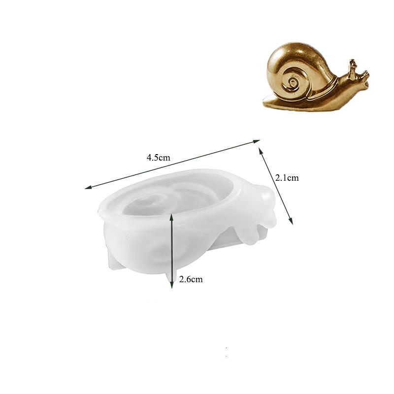 DIY Crystal Epoxy Resin Mold Frog Lizard Snail Small Animal Mold Silicone Molds Casting Molds for DIY Epoxy Resin Mould Crafts