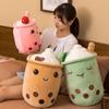 Pillow Kids Toys Sleeping Pillow Stuffed Doll Tea Cup Cushion Plushie Toy Milk Tea Cup Plush Toy