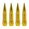 Car Bullet Valve Caps Car Motorcycle Wheel Tire Valve Caps Dustproof Cover 45/60mm Spiked Valve Caps Auto Exterior Accessories