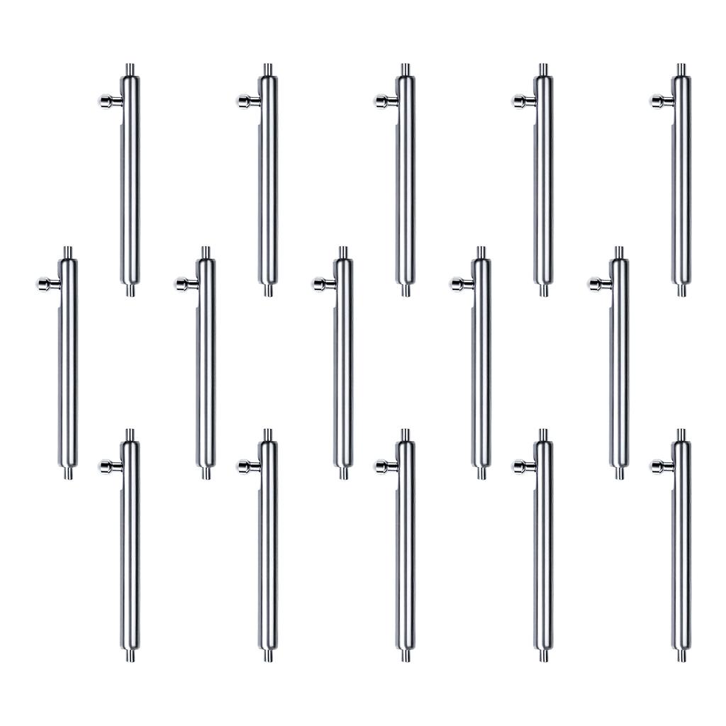 15Pcs Watch Strap Links Pins Connection Fixed Stainless Steel Ear Rod Watch Bolt Hand Repair Tool Set Accessories