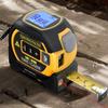 High-Precision Tape Measure with Backlit Display Infrared Distance Meter LED Display Electronic Measuring Ruler for Home Garage