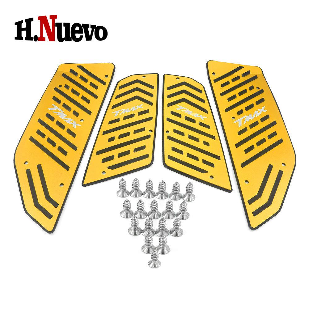 Pentru Yamaha Tmax560 Tech MAX TMAX 560   TMAX530 SX DX Accesorii Motocicletă Suport pentru picioare Acoperire Pad Suport pentru picioare Covoraș 4 BUC