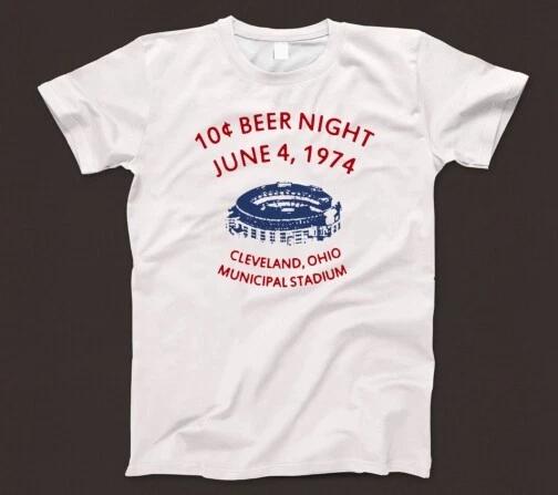 

10 Cent Beer Night T Shirt 1008 Cleveland Ohio 70s Baseball Game Texas Rangers 4XL
