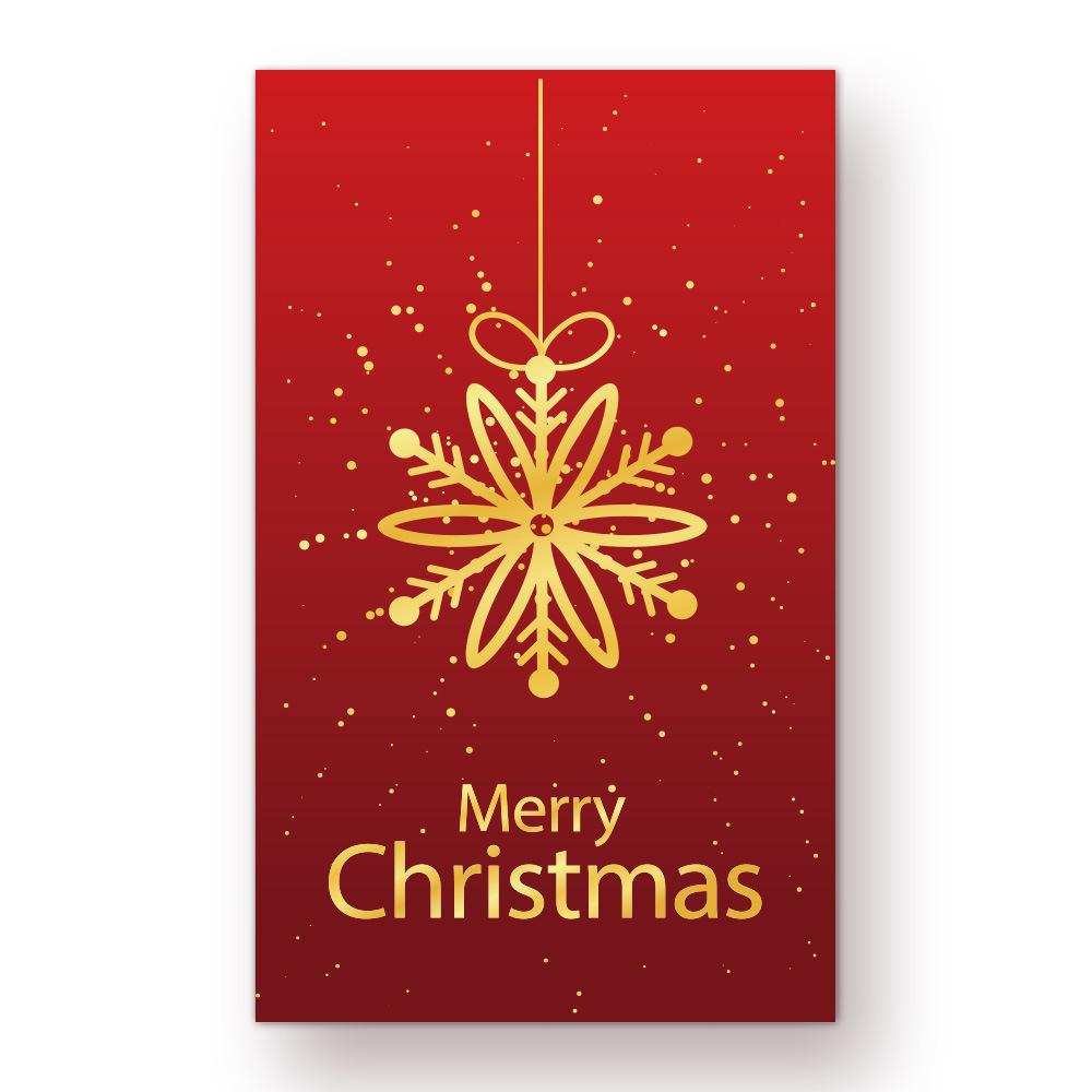 Party Christmas Greeting Cards Thank You Christmas Gift Gift Packaging X105