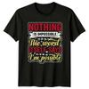 Nothing Is Impossible T-Shirt Inspirational Quote Gift For Him And Her