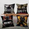 Game C-Call Of D-Duty 45*45cm Cushion Cover Pillow Cover Decor Pillowcase Home Pillowcase For Couch Pillow