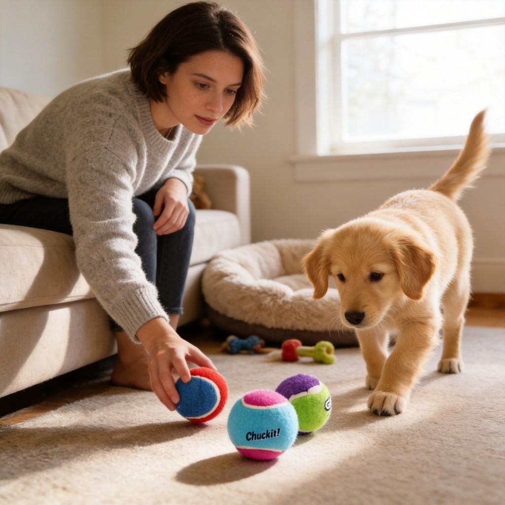 Gi Gwi Squeaky Rubber Pet Toy Pack For Dogs With Chewing And Interactive Play