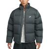 Club Therma-FIT Warm Loose Fit Stand Collar Puffer Jacket Men Jackets Iron-Grey White FZ5029068