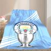 1pc Manchester United Manchester City Blanket, Cozy Valentine's Day Blanket, Multi-functional Nap Blanket Available Throughout the Four Seasons