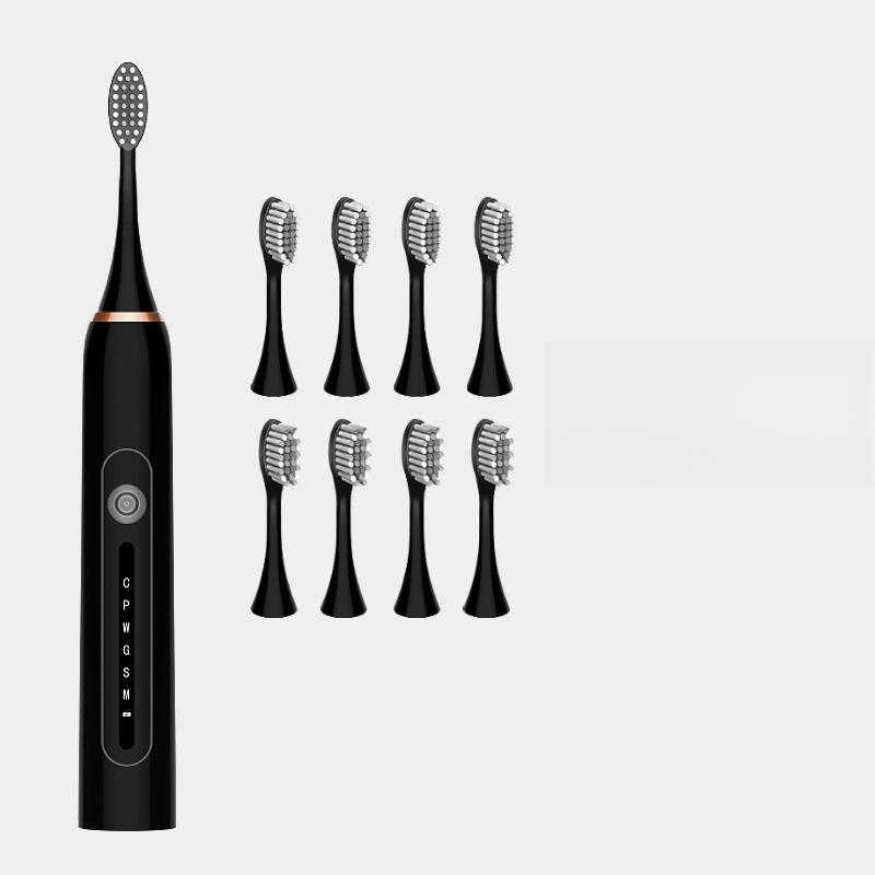 Electric Toothbrush Smart Home Sonic Portable Couple Toothbrush Soft Hair Adult Charging Set