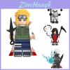 Narutoes Minifigures Namikaze Minato Hatake Kakashi Block Toys Perfect Gift For Kids Above 6 Years