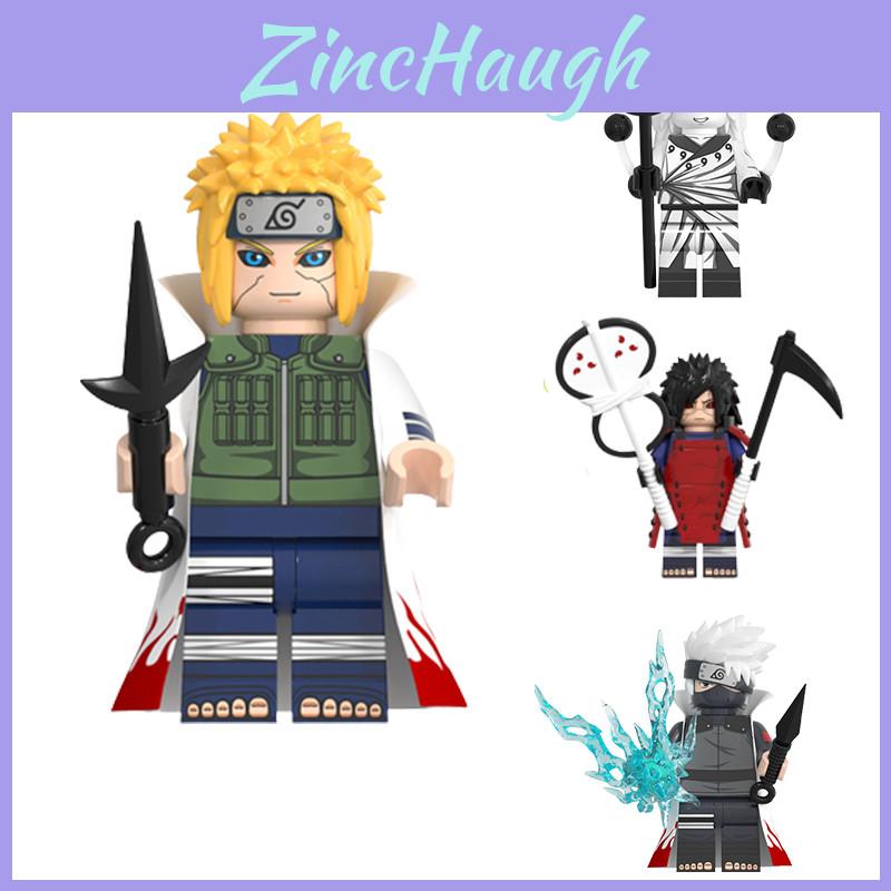 Narutoes Minifigures Namikaze Minato Hatake Kakashi Block Toys Perfect Gift For Kids Above 6 Years