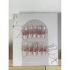 Artificial Nail French blush gradient diamond Phototherapy Nails Fake Nails Reusable and Removable Nails