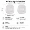 Non‑slip Car Seat Cushion Breathable Car Seat Protector Affordable Luxury Auto Seat Pad  Interior