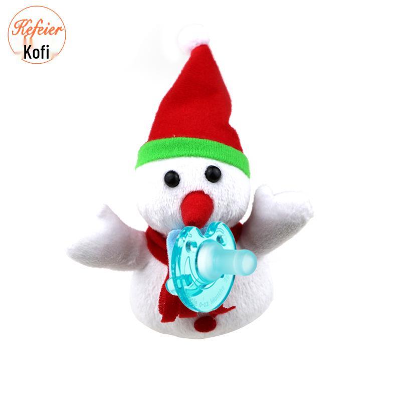 Baby Doll Plush Animal Silicone Pacifier Toy