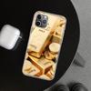 Fine Gold Pattern Printing Phone Case Cover for iPhone 11 12 13 Mini 14 15 Plus 16 Pro Max 17 Air 7 8 + SE Art Customized Fundas