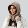 Neck Collar Balaclava Hat Thickened Winter Cap Simple Ear Protection Hat  Outdoor