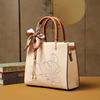 Tote Bag, Elegant Temperament, Middle-aged Mother Bag, National Style Embroidered Bag, Women's Simple Commuting Large Capacity Handbag