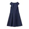 BROMPTON LONDON W Sleeveless Dress - Navy (P242Wop355)