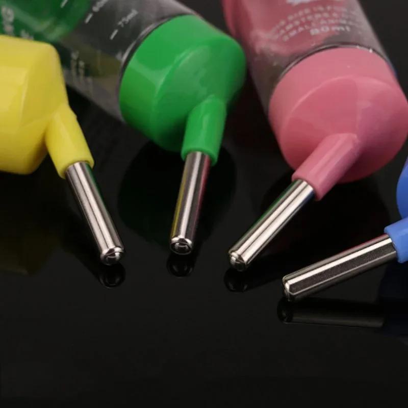 80ml/125ml/250ml Pets Hamster Water Drinking Bottle Plastic Golden Hamster Rabbit Small Pet Dispenser Cage Hangable Water Bottle