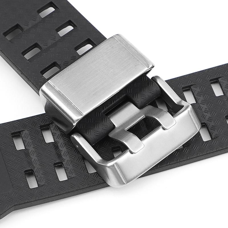 Für Casio g-shock GWG-2000 GWG2040 Ersatzband Edelstahlschließe Zubehör Band Gürtel Silikonkautschuk Uhrenarmband Armbänder
