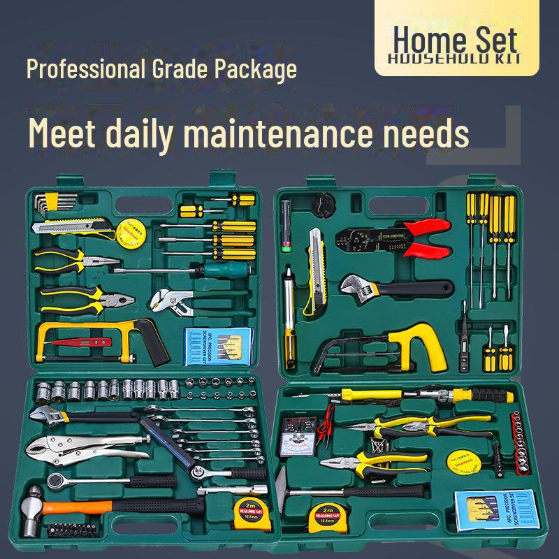 Home Tool Kit: Hand Tools & Telecom Repair Set