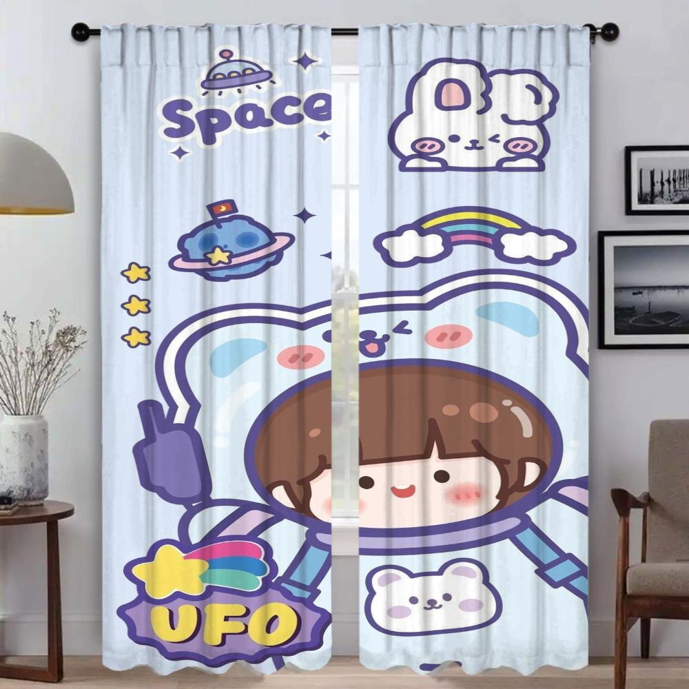 

Элегантные шторы для комнаты для камеры RORO JUMP Блэкаут шторы шторы Домашние интерьерные шторы 2 штуки Перегородка Гостиная Кухня W50xH70cmx2pcs-CL