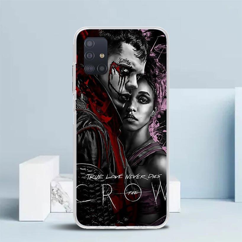 Movie The C-Crow Soft Cover for Samsung Galaxy A12 A22 A32 A52 A72 A02S Phone Case Note 20 Ultra 10 S10 Plus A51 A71 A50S A20S A
