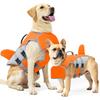 Dogs Life Jackets Pets Dog Swimming Vest High Buoyancy Dog Life Vest withReflective Rescue Handle for Small Medium Large Dogs