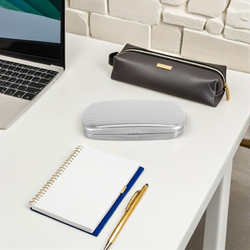 Handmade Aluminum Sunglasses Case Slim Hard Shell Protective Eyeglass Travel Storage Box Spectacle Glasses Holder