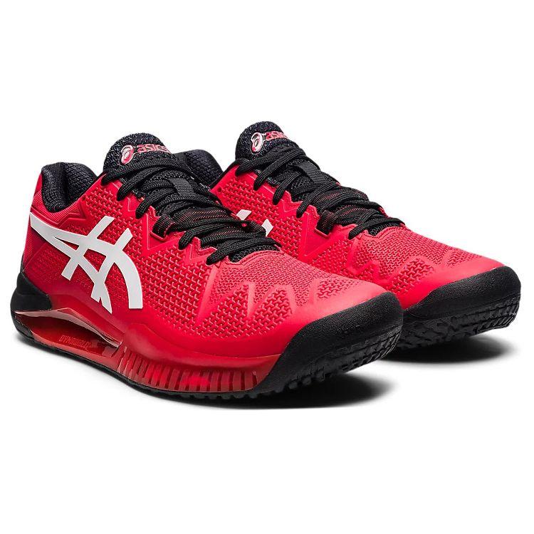 Asics Gel-Resolution 8 Oc Low Top Tennis Shoes Dynamic Red Men Sneakers 1041A078-601