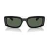 RayBan Side Logo Letter Decoration Plate Frame Irregular Shape Sunglasses Unisex