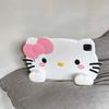 Silicone 3D KT Cat Tablet Case With Stand IPad Pro Mini Air 10th 11th Gen 10.2 10.5 10.9 11 8.3 Inch Anti-Slip Shockproof