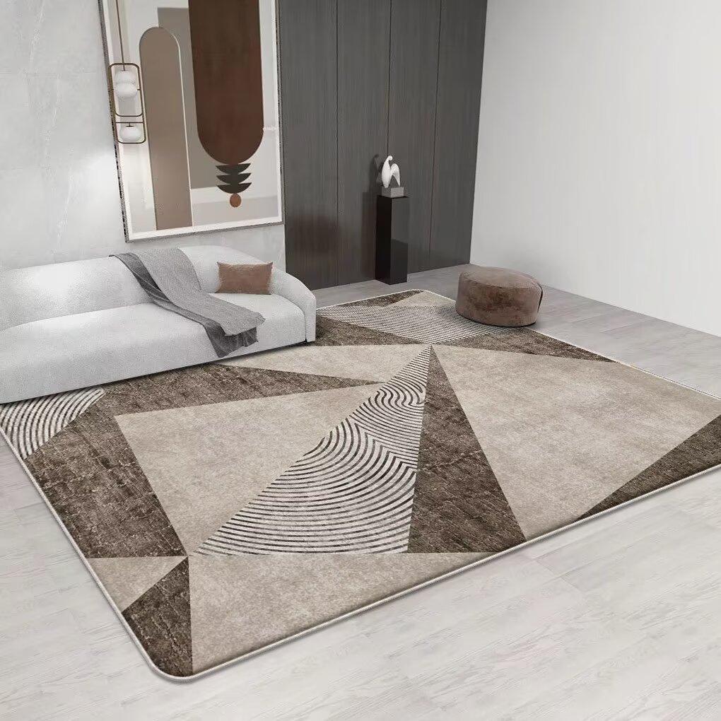 Nordic Geometric Carpet Living Room Minimalism Decoration Sofa Large Area Rugs 200x300 Bedroom Bedside Non-slip Plush Floor Mat