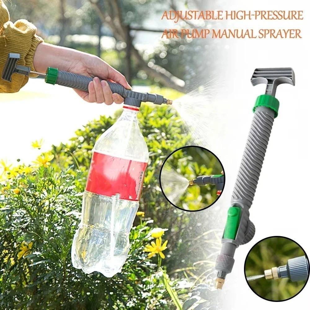 Handheld Manual Sprayer Universal Fit Bottle Spray Nozzle Hand Pump Sprayer  Garden Watering