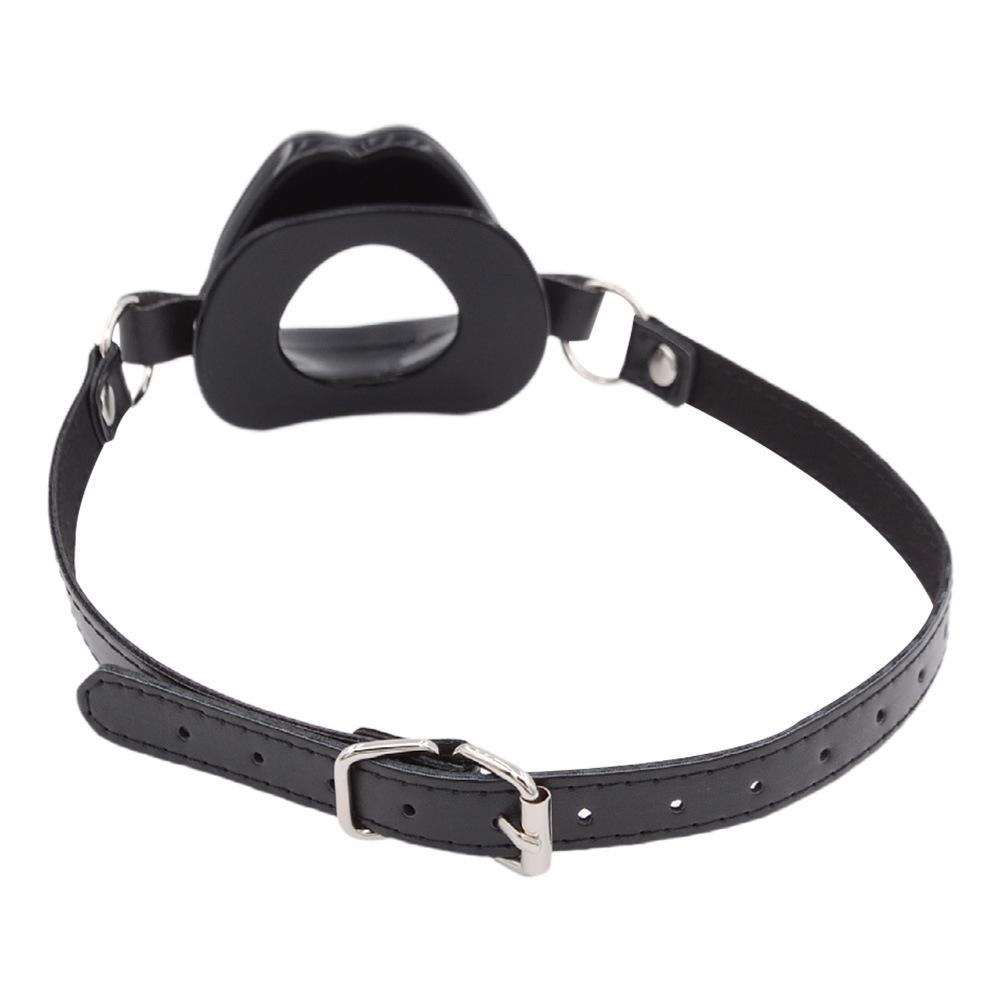 Silicone Oral Fixation Lips Ring Silicone O-Ring Open Mouth Gag for Couples Sex Toys BDSM Bondage Restraint Lips Shape Sexshop