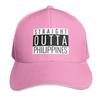 Straight Outta Philippines Baseball Cap Snapback Flat Bill Strapback Dad Hat Six Panel Structured Crown