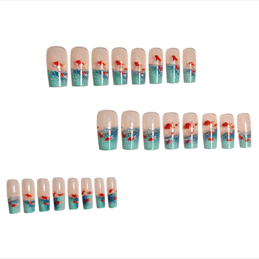 Brauner Nagel, Modisch Europäisch Und Amerikanisch, Tragbare Nagelverlängerungen, Fertige Und Abnehmbare Nägel. 2ml