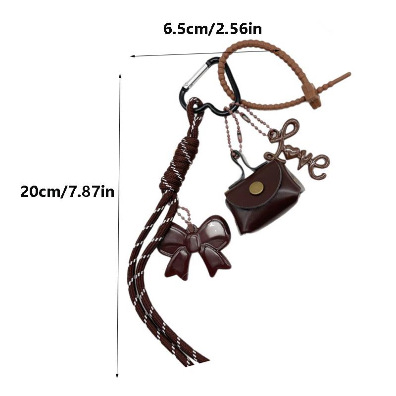 Yogodlns Mini Zaino Pendente per Borsa a Mano Pendente per Borsa Accessori per Borse