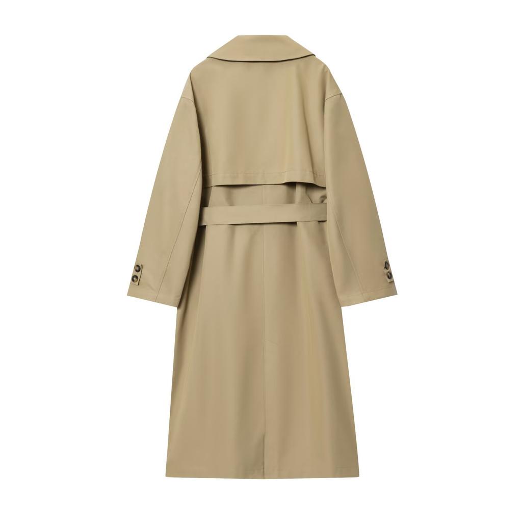 European and American style, new women's clothing, fashionable, casual, versatile, long trench coat 8372277